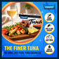FinerFin Yellowfin Tuna in Organic Olive Oil, Mexicana Salad Flavor, 4.4oz Can, Pack of 6, Gourmet Ready-to-Eat Wild-Caught Fish
