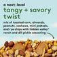 Snak Club Hidden Valley Ranch And Dill Pickle Flavored Snack Mix, Toasted Corn, Roasted Almonds, Peanuts, Salted Cashews, Mini Pretzel Sticks, Rye Bread Chips, 8 Oz Resealable Bag