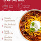 Readywise - Simple Kitchen, Soup Favorites, Variety Pack, 8 Servings Per Pouch, Soup Mix, Family Size, Mre, Freeze Dried Food, R