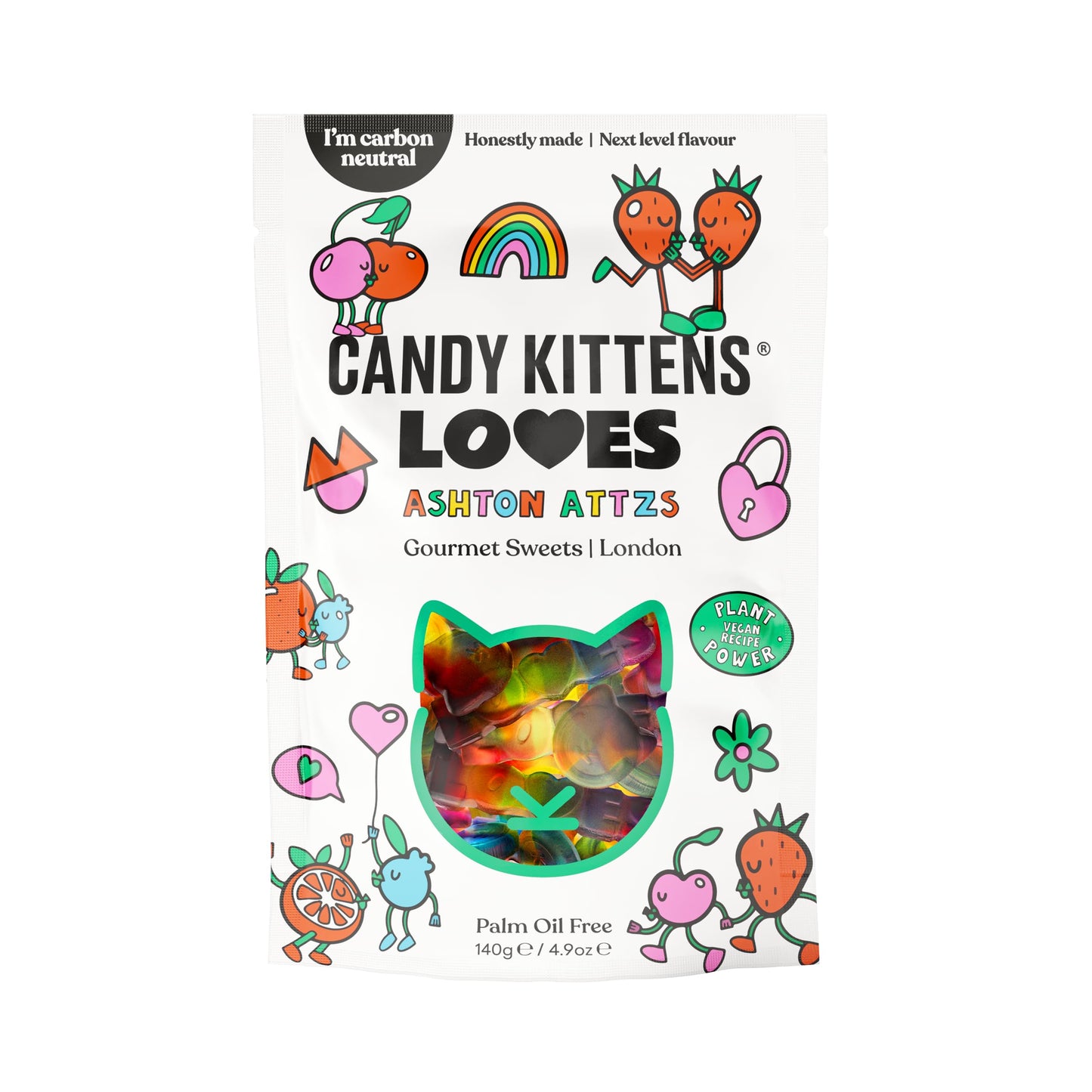 Candy Kittens Love Candy Sweets, 140 Gr