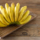 Fresh Organic Premium Banana Bunch By Rawjoy Farms, 1 Pound