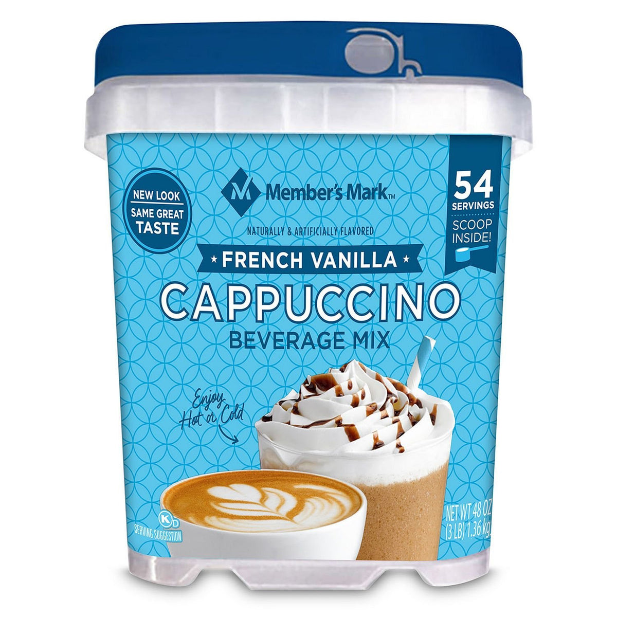 Member'S Mark French Vanilla Cappuccino Beverage Mix (48 Oz.) 54 Servings