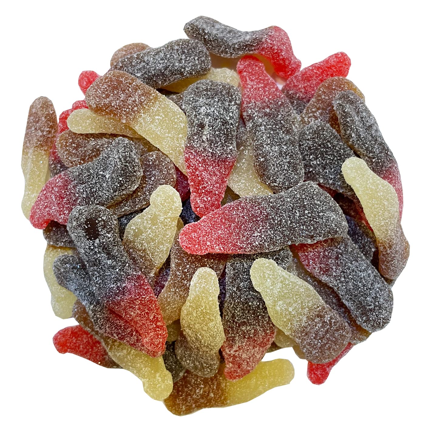 Smarty Stop Sour Cola Bottle Gummy Candy (1 Pound, Mix)