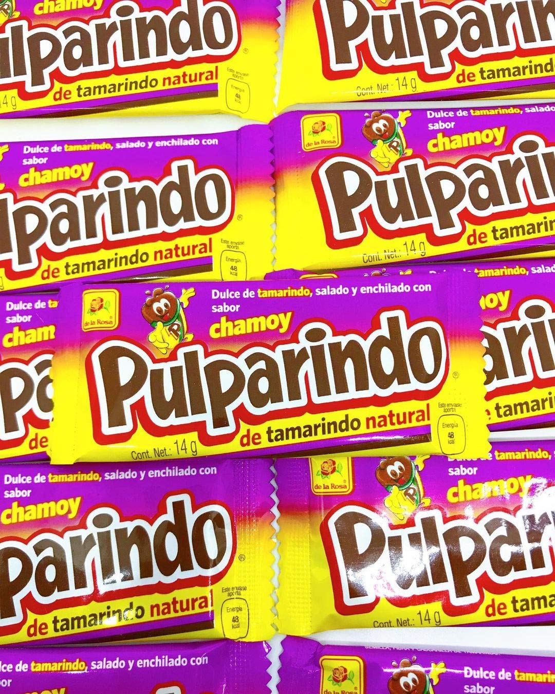 Pulparindo Chamoy Tamarind Pulp Candy 20 Count