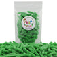 Firstchoicecandy Sweet & Sour Gummy Worms, Multi Flavors And Solid Colors (5 Pound, Sour Green Apple)