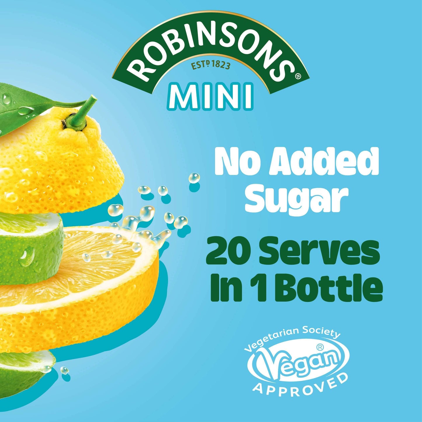 Robinsons Squashd Lemon & Lime 66Ml