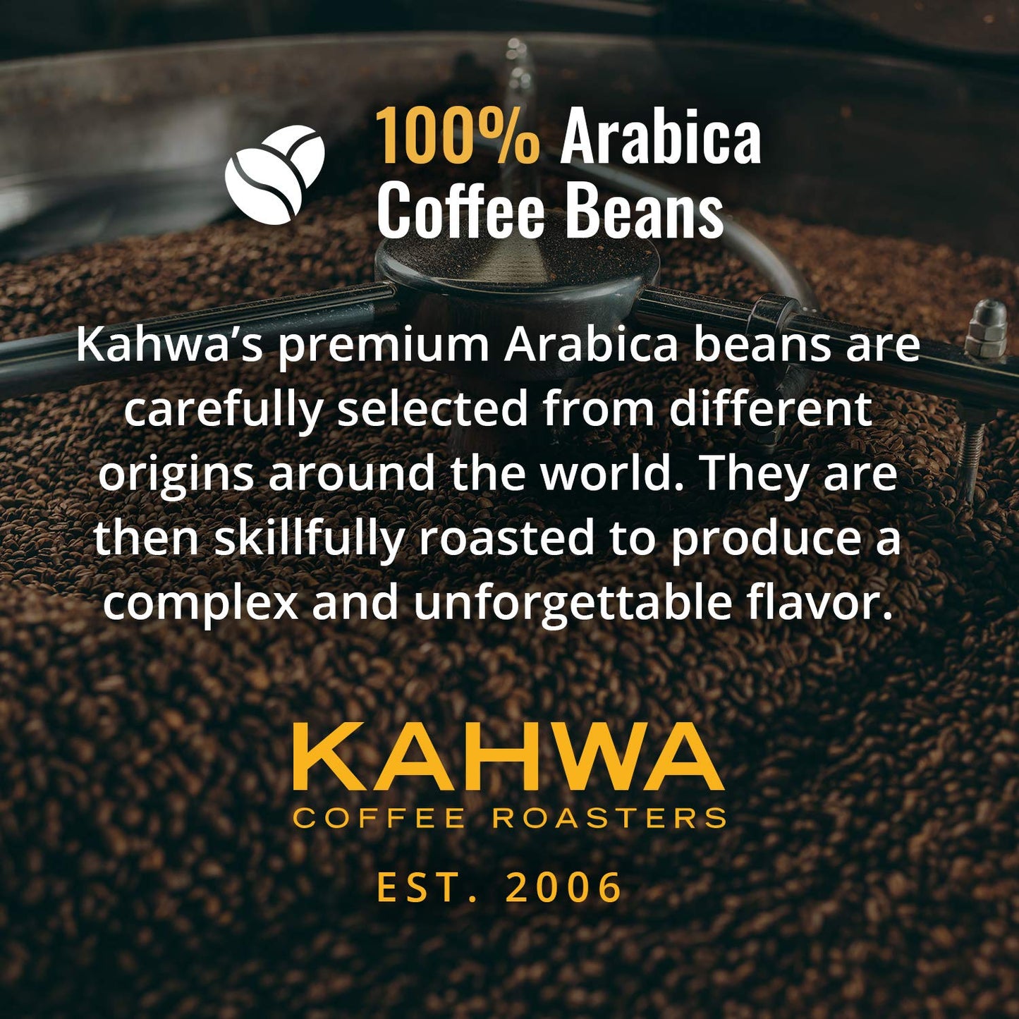 Kahwa Coffee Mistral Medium Roast Espresso Blend, Whole Bean, 16 oz Bag