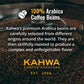 Kahwa Coffee Ground Coffee, Medium Dark Roast House Blend, 16 oz Bag