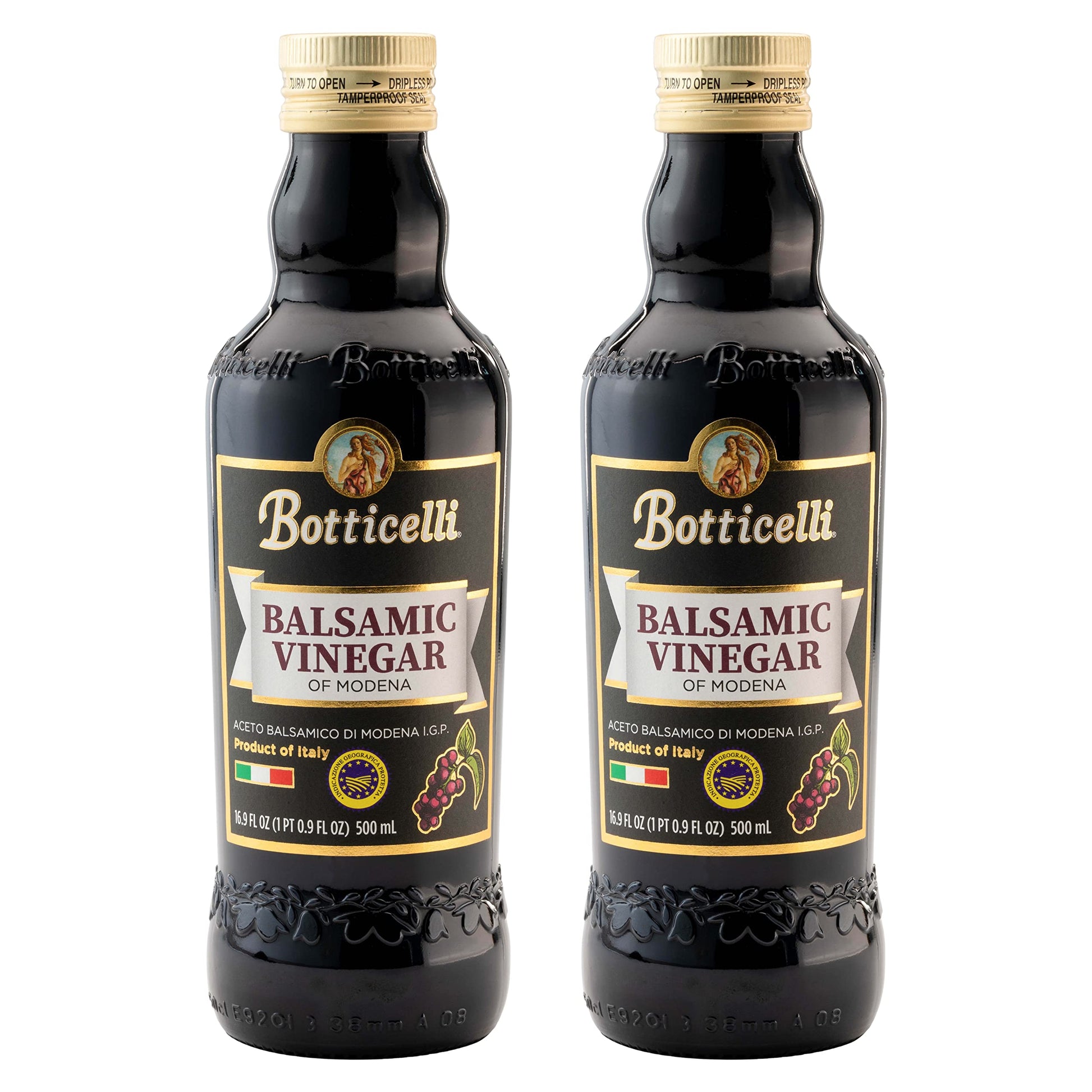 Botticelli Balsamic Vinegar | 2-Pack | 16.9 oz each (Balsamic Vinegar)