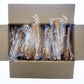 Candy Envy - Amber Caf   Sugar Sticks Mini Rock Candy - 100 Bulk Individually Wrapped Amber Treats - Original Sugar Flavored