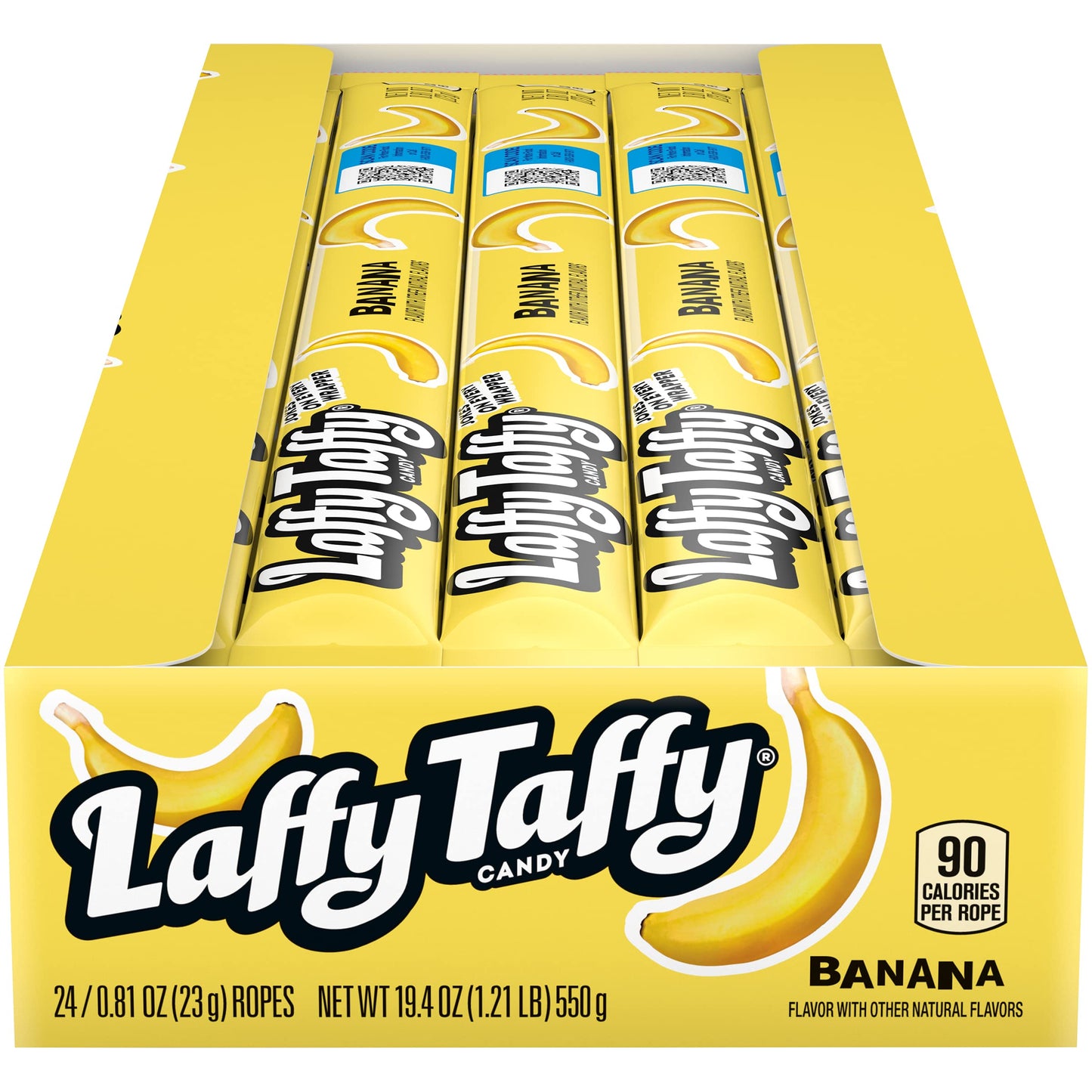 Laffy Taffy Rope - Case Of 24 (Banana)