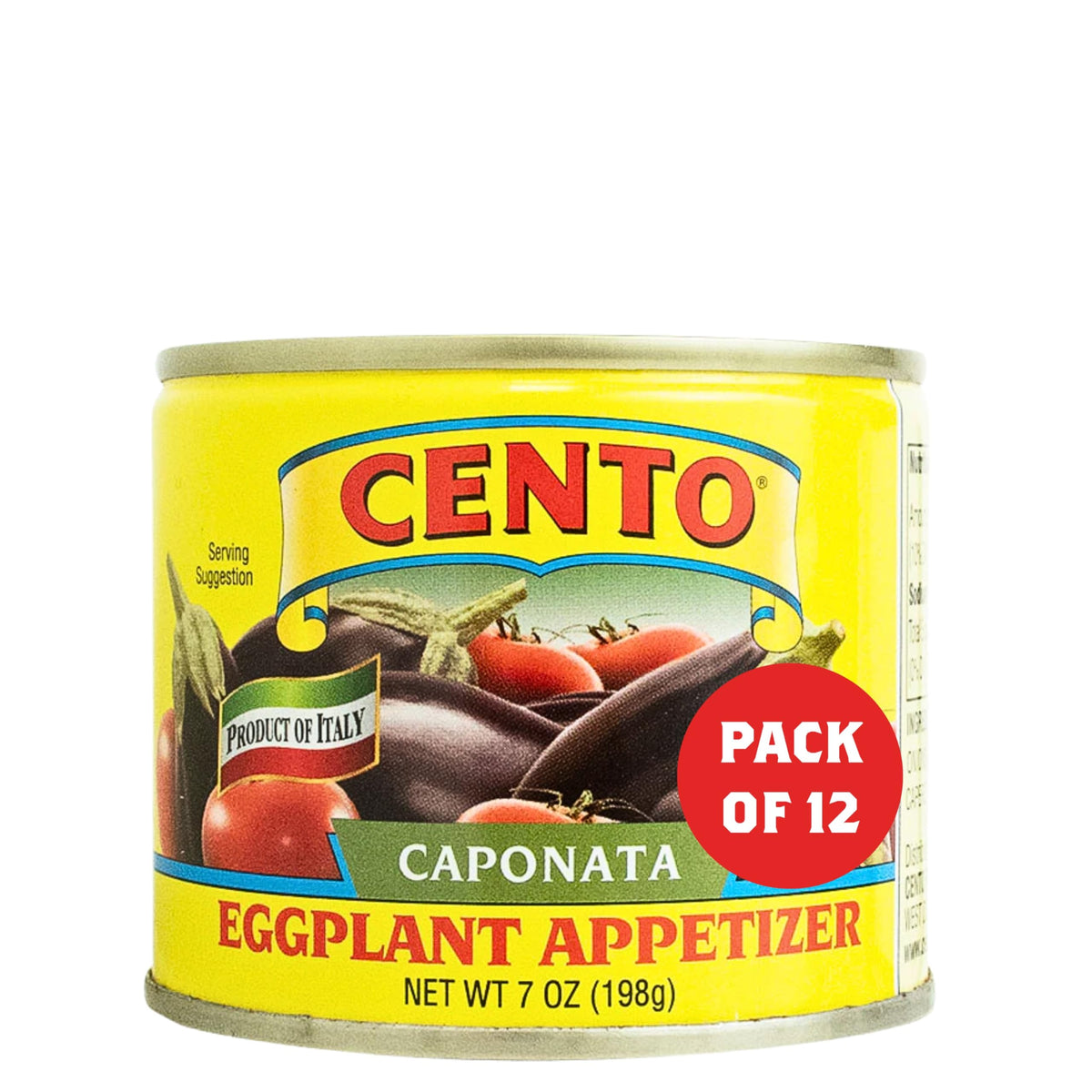 Cento Caponata Eggplant Appetizer, 7 Ounce (Pack of 12), Model 70796-60043