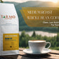 TARMO COFFEE Low Acid 100% ROBUSTA Whole Bean Coffee, Specialty Vietnamese, Medium Roast, 12 Oz Bag