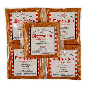 Mysalt Sloppy Joe Seasoning Mix, Sodium Free (5 Pack)
