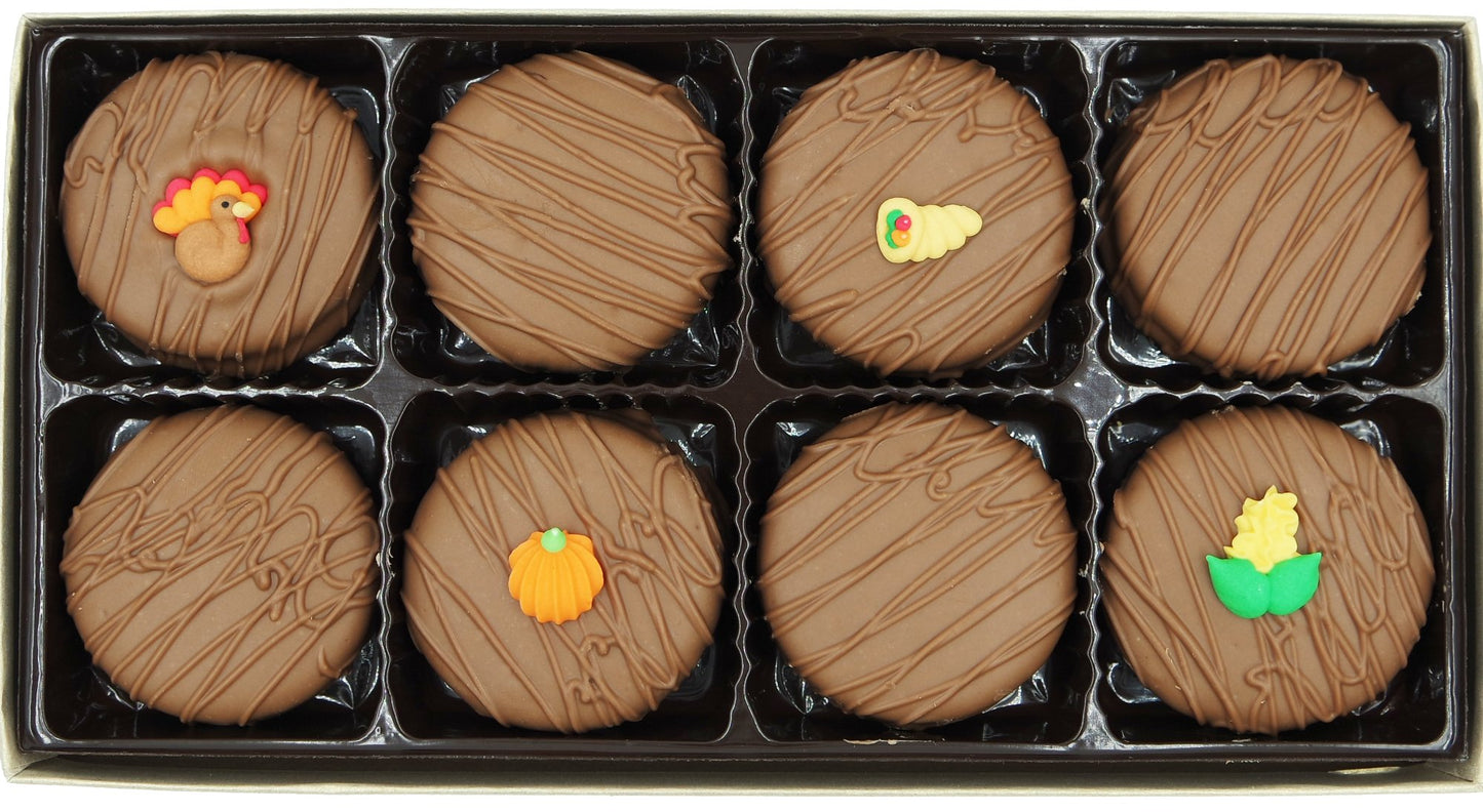 Philadelphia Candies Milk Chocolate Covered OREO® Cookies Thanksgiving Assortment, 8 oz
