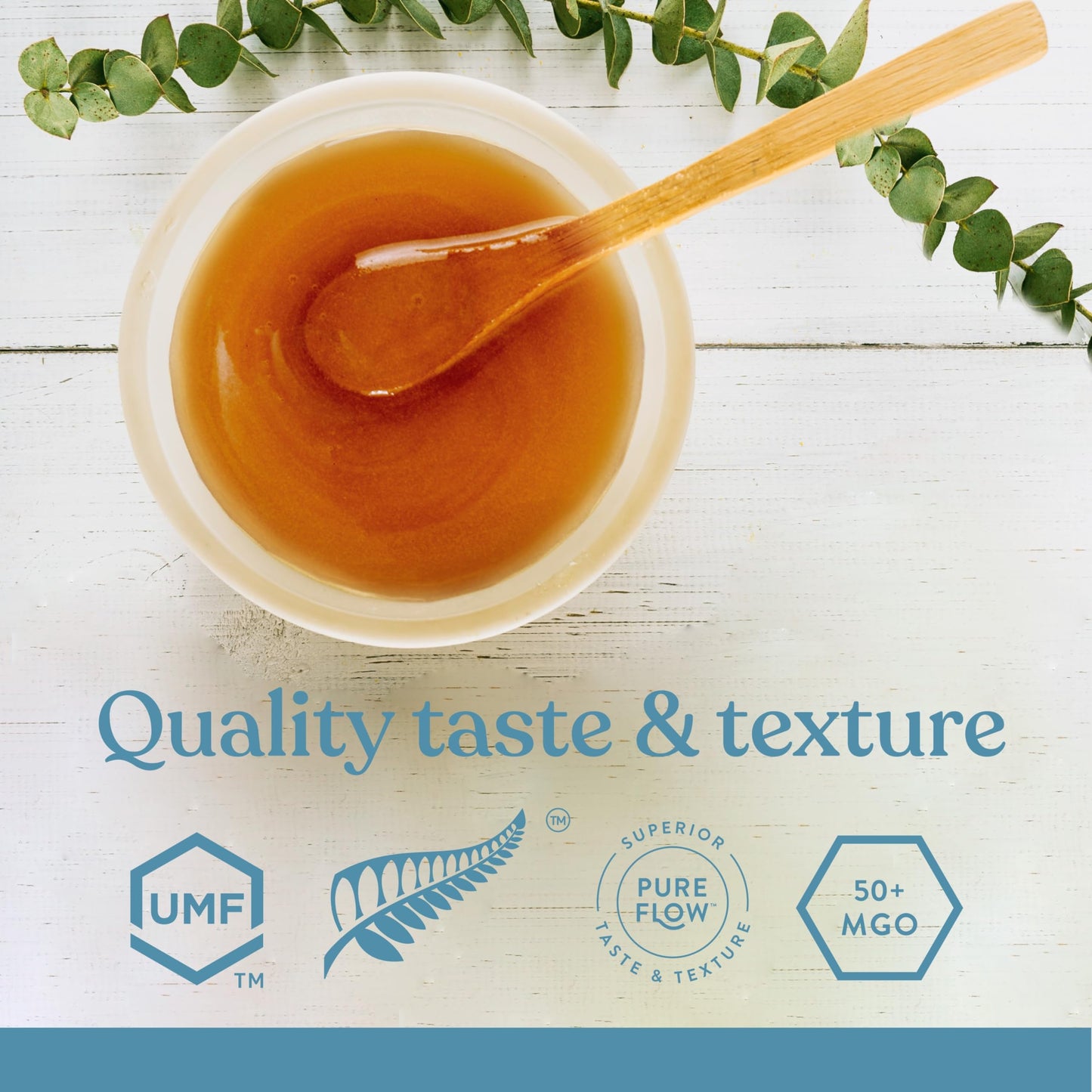 Manuka Honey New Zealand - Mgo 50+ Multifloral Manuka Honey, 100% Pure New Zealand Raw Manuka Honey, 17.6 Ounce (500G) (Pack Of