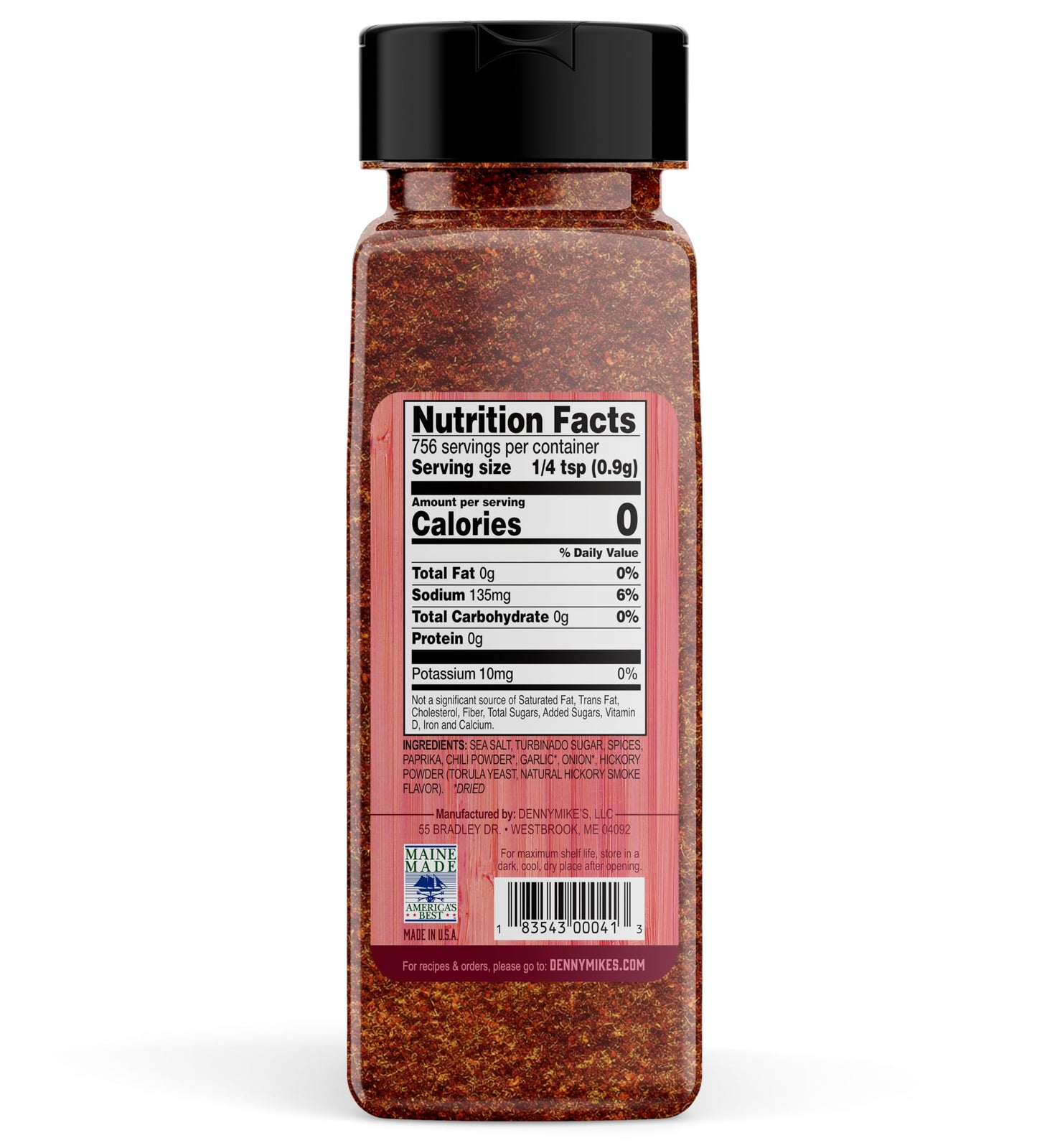 Dennymike’S Sublime Swine Seasoning Blend, All Natural Spices And Seasonings, Low Sodium And Keto-Friendly Chili Seasoning Mix, Bbq Rub For Cooking, Smoky Aroma, And Grilling, 24 Oz
