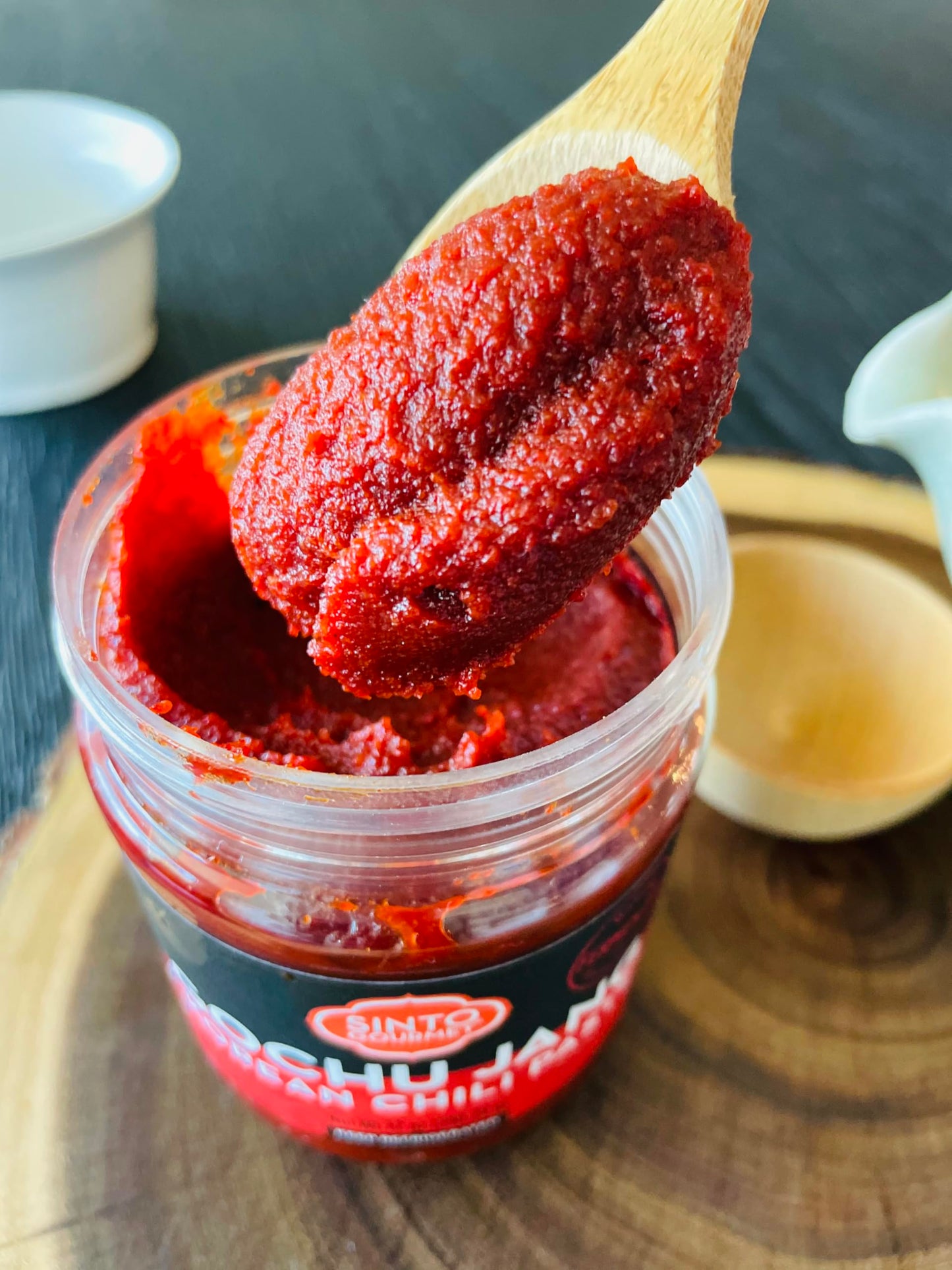 Sinto Gourmet Gochujang Korean Red Hot Chili Paste, Gluten Free, Vegan, 10 oz