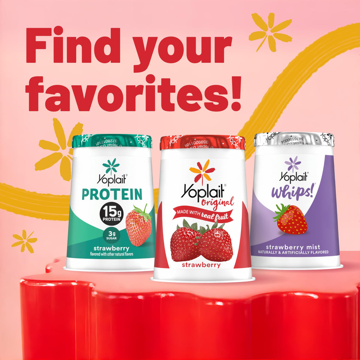 Yoplait Original Low Fat Cherry Orchard Yogurt Cup, Made with Real Fruit, 6 oz