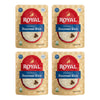 Royal White Basmati Rice - Ready to Heat Basmati Rice - (4 Pack) 8.5 oz Microwaveable Pouch