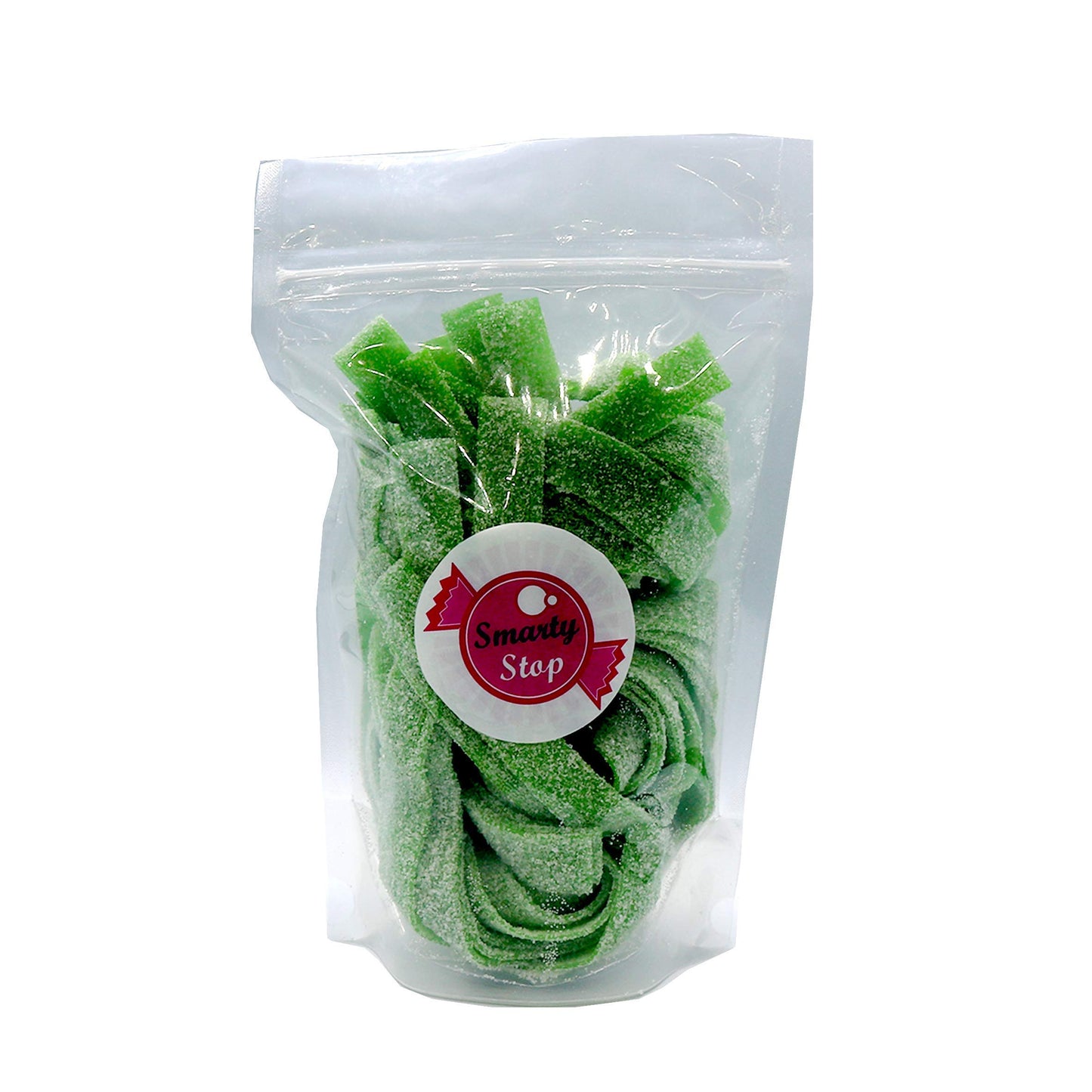 Smarty Stop Sour Gummy Candy Strips (Watermelon,1 Pound)