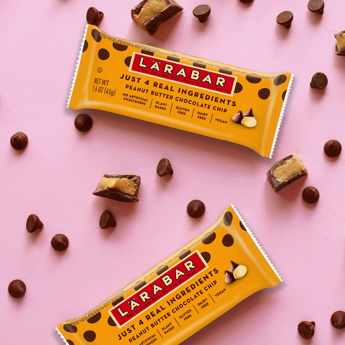 Larabar Chocolate Variety Pack, Gluten Free Vegan Fruit & Nut Bars, 18 Ct