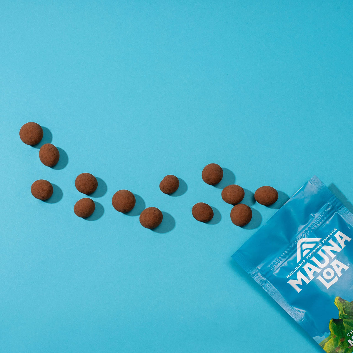 Chocolate Covered Macadamia Nuts, Milk Chocolate, Cocoa Dusted, .6 Oz Bag (Pack Of 24)