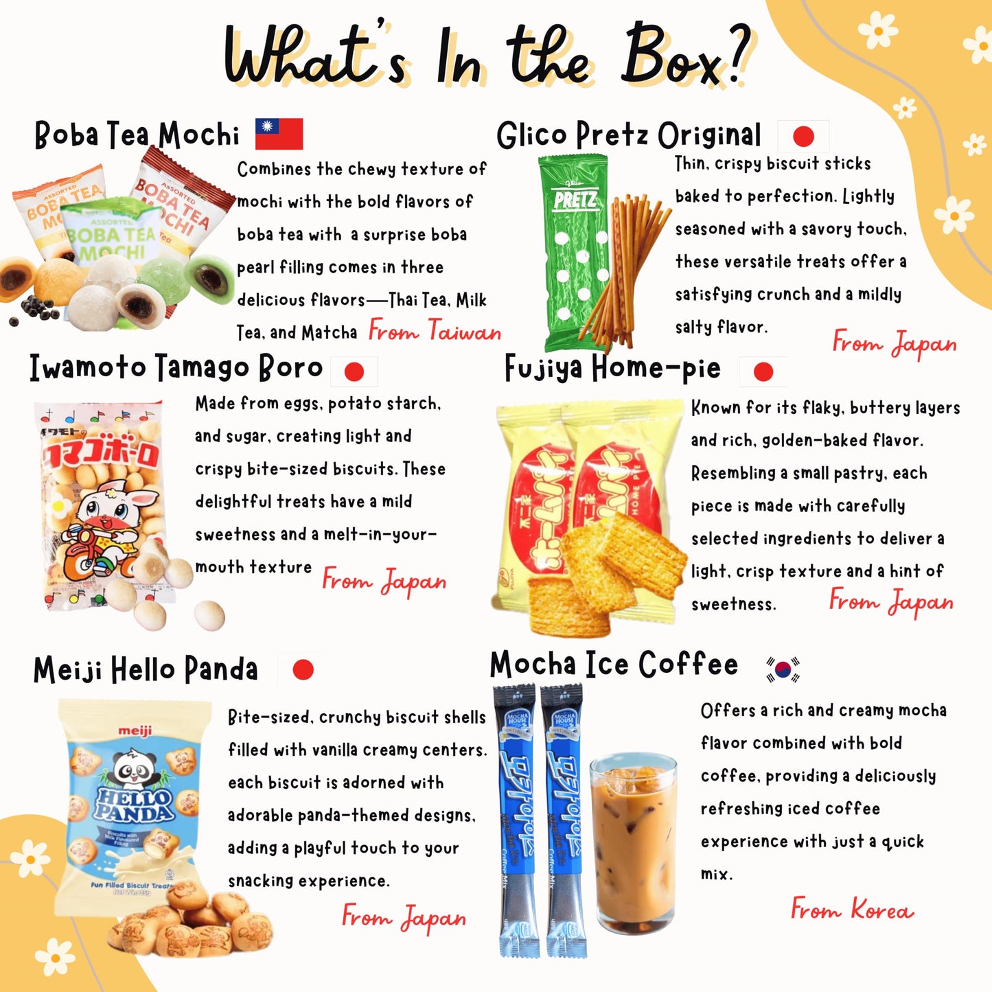 Dotori Snack Box Korean Snacks Japanese Snack Box (40 Counts) Asian Candy Sweet Savory Exotic Snacks Mystery Box, Care Package Bundle - Gift For Friends, Family, Loved Ones, Coworkers, Colleagues