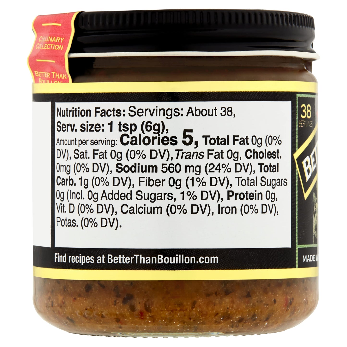 Better Than Bouillon Culinary Collection Base, Italian Herb Base, Contains 38 Servings Per Jar, 8-Ounce Glass Jar (Pack Of 1)