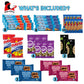 Snacks Gift Variety Basket For Adults (101 Count) Snacks Gift Variety Package Gift Arrangement Perfect For Men, Women, Adults, M