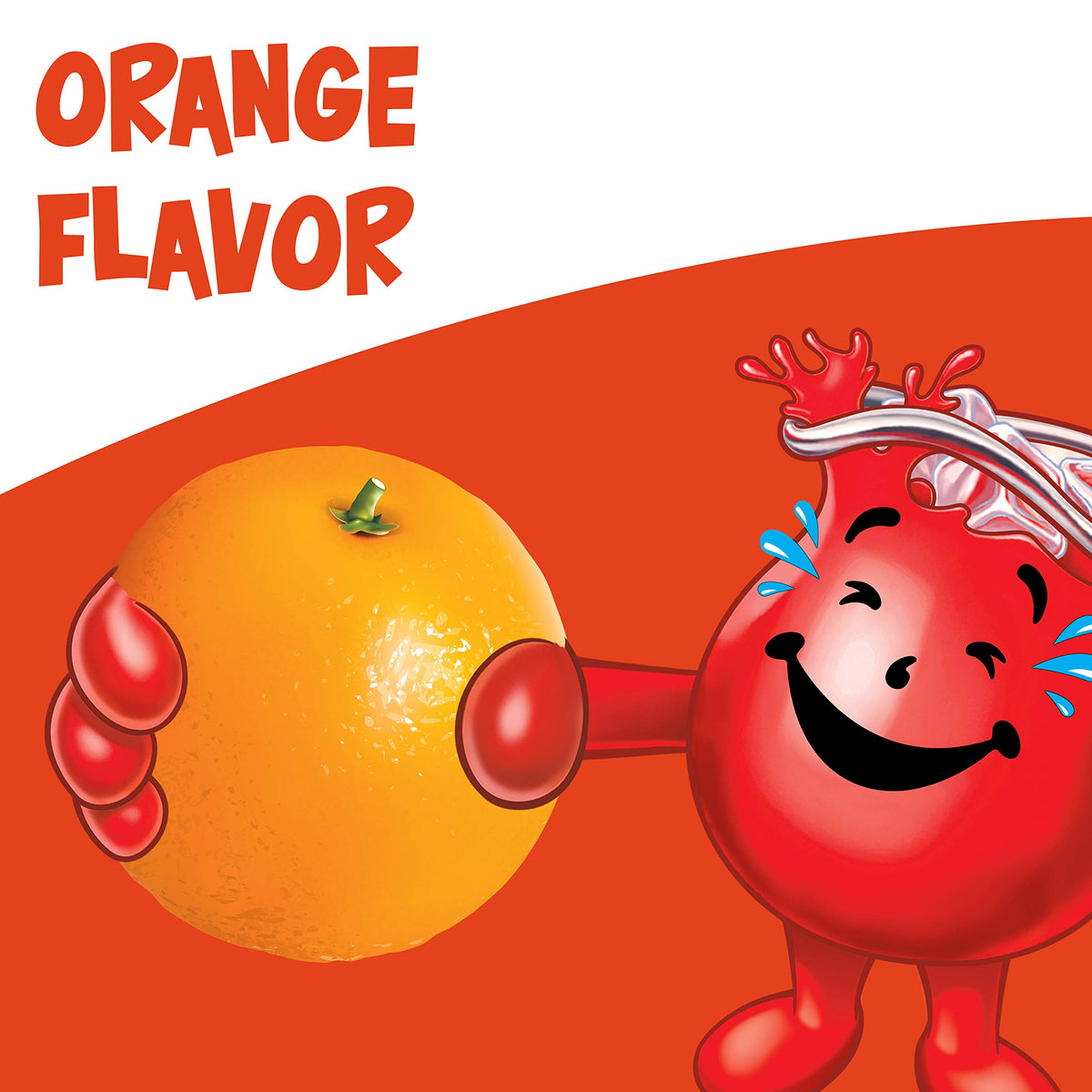 Kool-Aid Orange Unsweetened Soft Drink Mix, 0.15-Ounce Packets (Pack of 96)