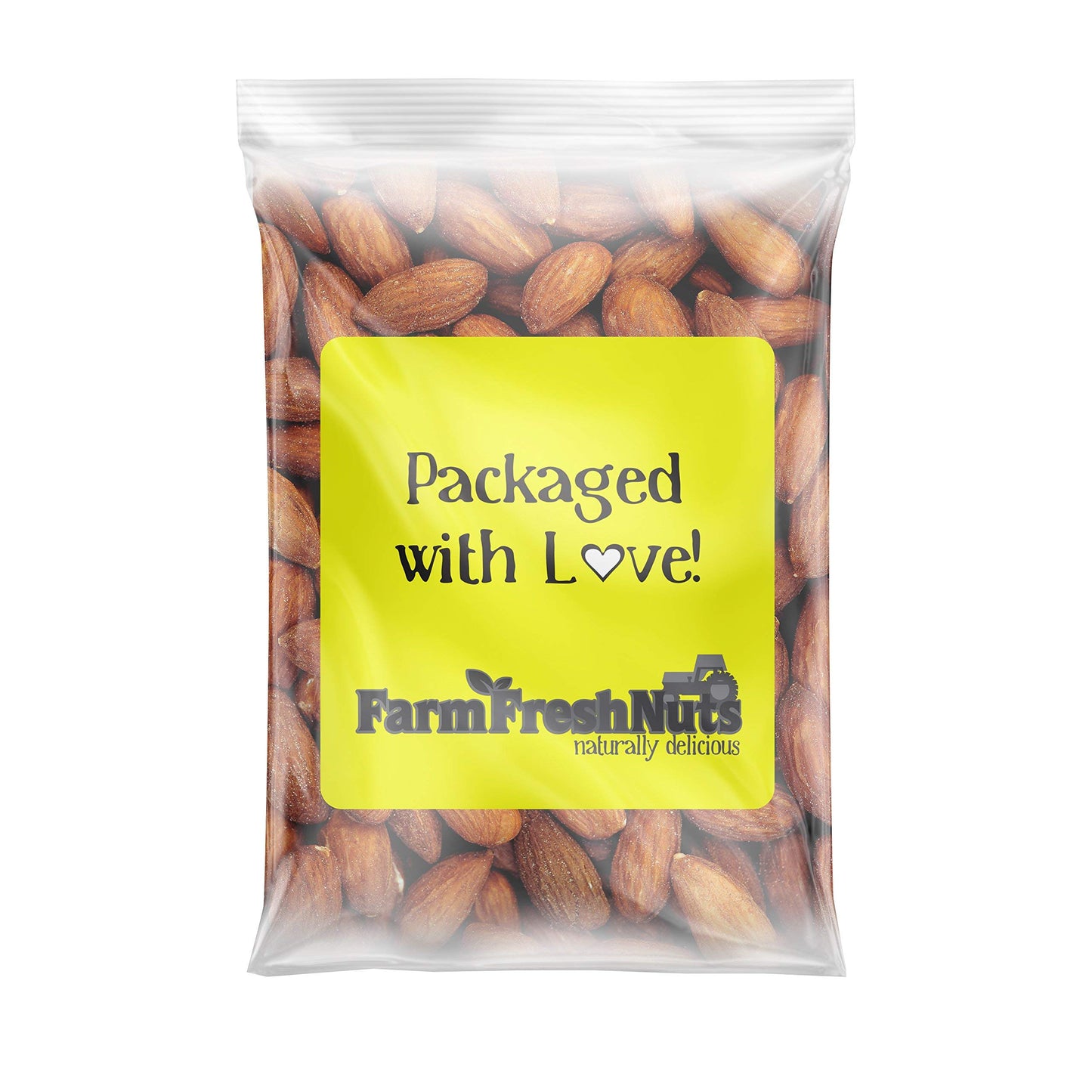 Dry Roasted California Salted Almonds with Healthy Himalayan Salt (4 Lbs.) - Vegan & Keto Friendly - Roasted to Perfection - Sup