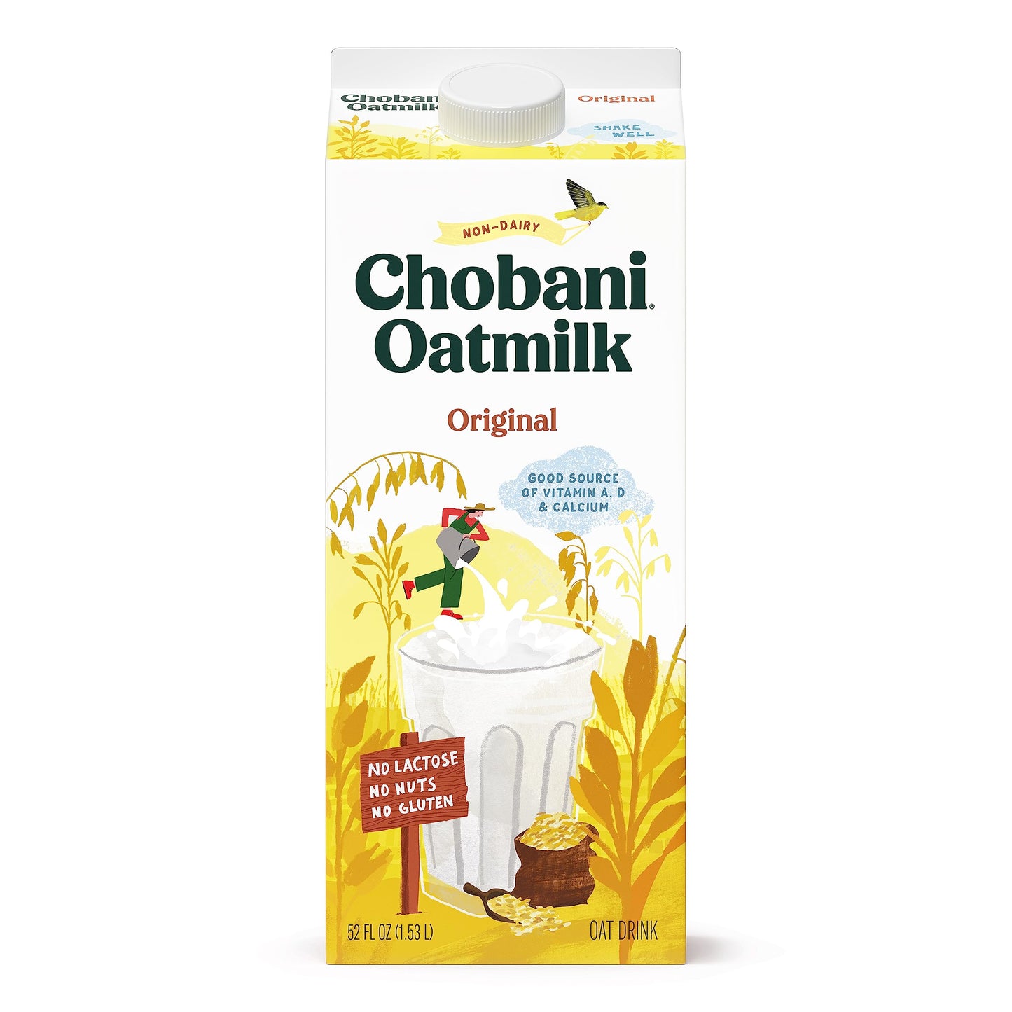 Chobani Oatmilk Original 52 Fl Oz