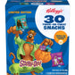 Kelloggs SCOOBY-DOO! Graham Cracker Snacks, Halloween Snacks, Trick or Treat, Variety Pack, 30oz Box (30 Pouches)