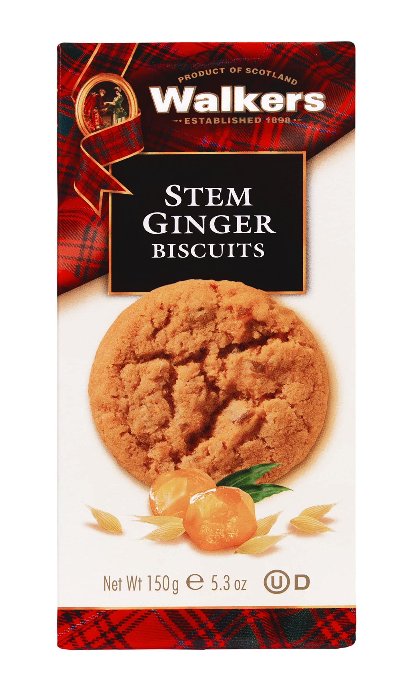 Walkers Stem ginger cookies - 53 oz