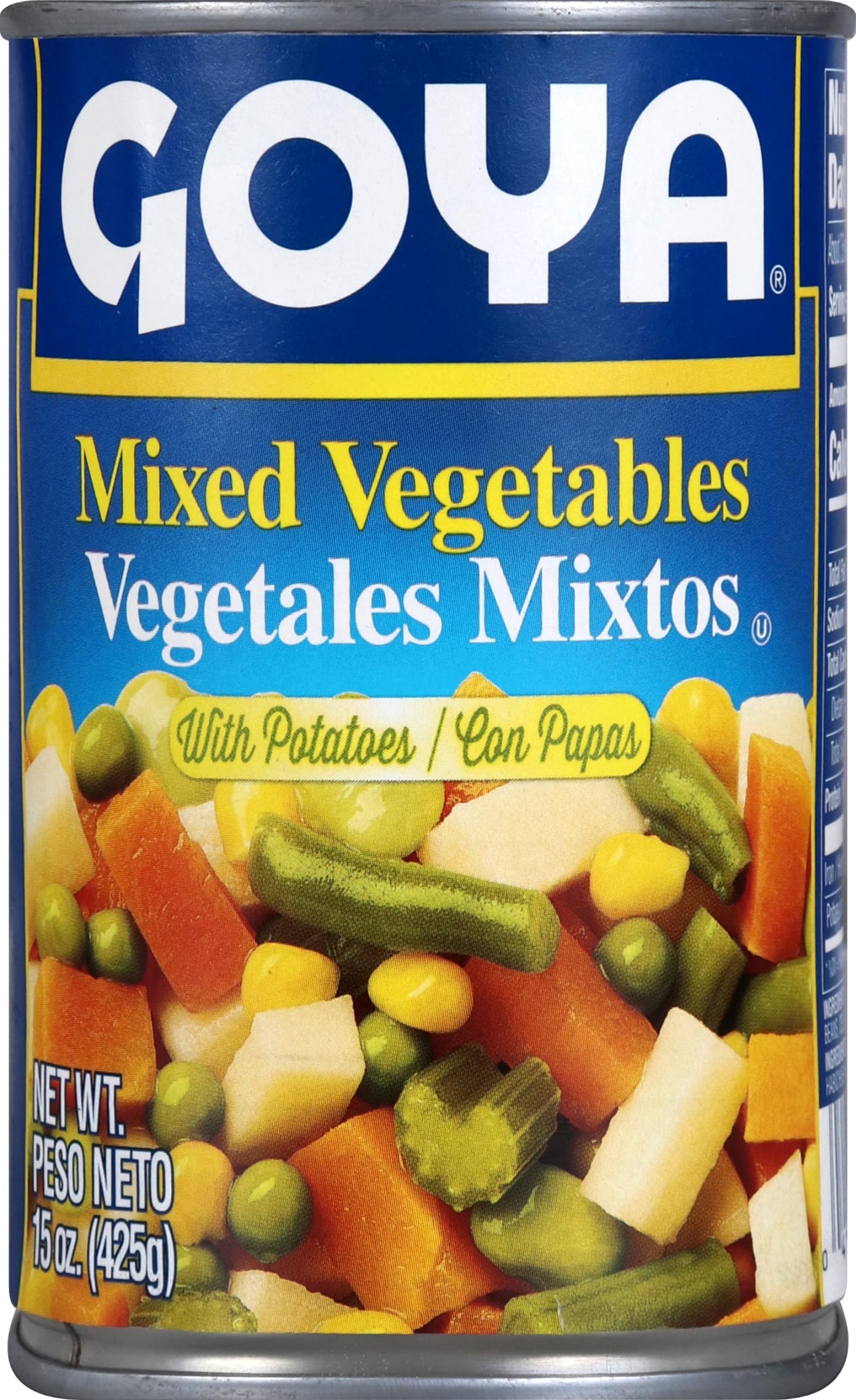 Goya Mixed Vegetables  14.9 Ounce (Pack Of 6)