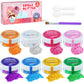SigWong Edible Glitter Set - 8 Colors Prism Powder, 3g/bottle for Cakes, Cocktails, and Desserts