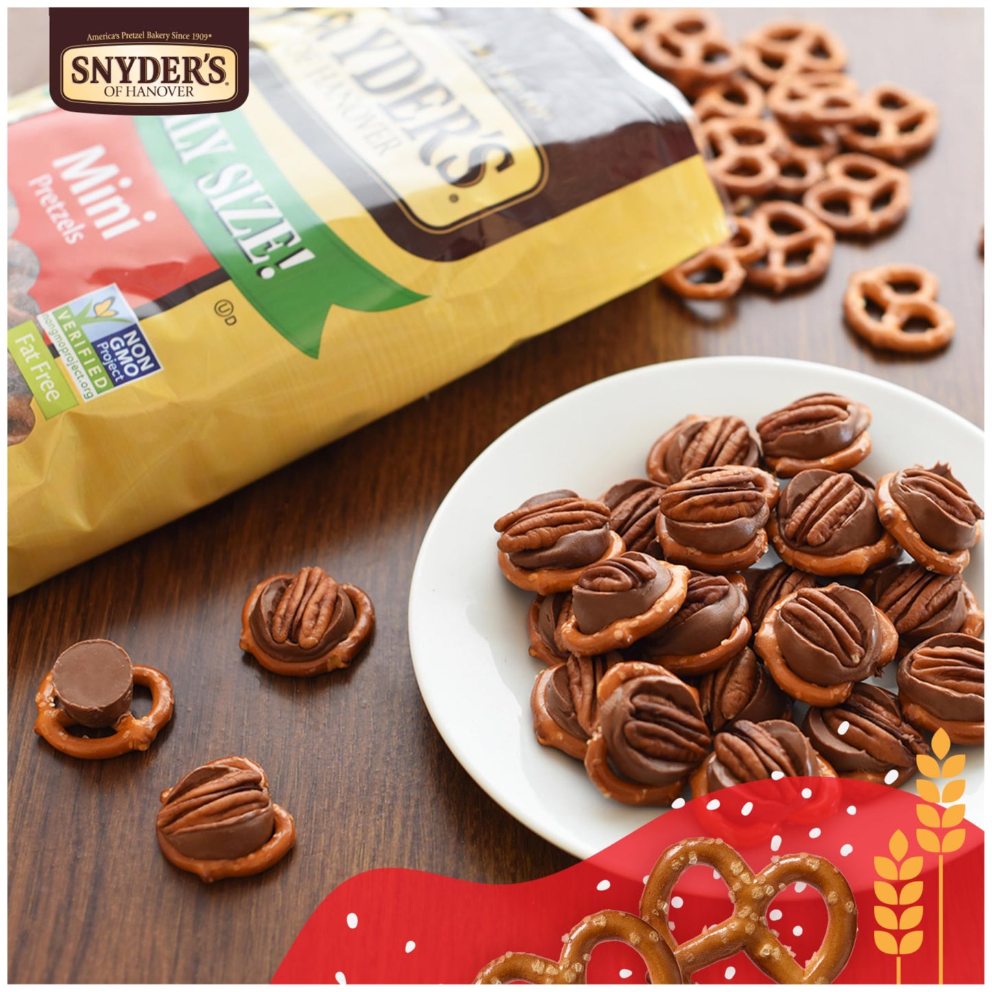 Snyder'S Of Hanover Pretzels, Mini Pretzels, Family Size 16 Oz