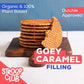 Stroop Club Traditional Organic Stroopwafel Caramel Treats | Vegan, Plant-Based and Dutch-Approved Indulgence - 24 Vegan Waffle