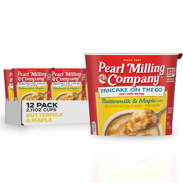 Pearl Milling Company Pearl Milling Company, Pancake Cups, Maple Syrup, 2.11 Ounce (Pack of 12)