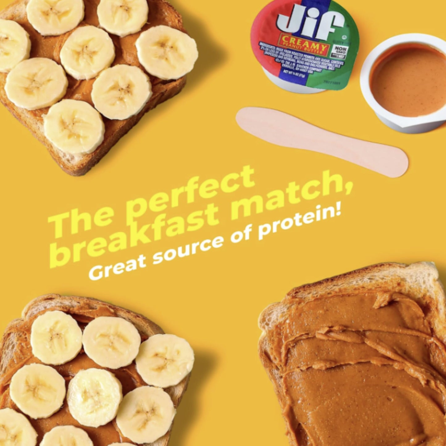 Peanut Butter to Go Cups, Natural & Creamy Snack Size (Pack of 16). Perfect Portion Control (1.5 Oz each) 122 Calories per Singl