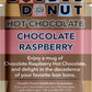Double Donut Coffee Hot Chocolate Packets, Raspberry Flavor, 18 Count