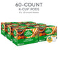 Green Mountain Coffee Roasters K-Cup Pods, Caramel Vanilla Cream, Light Roast, 60 Count (6 Packs of 10)
