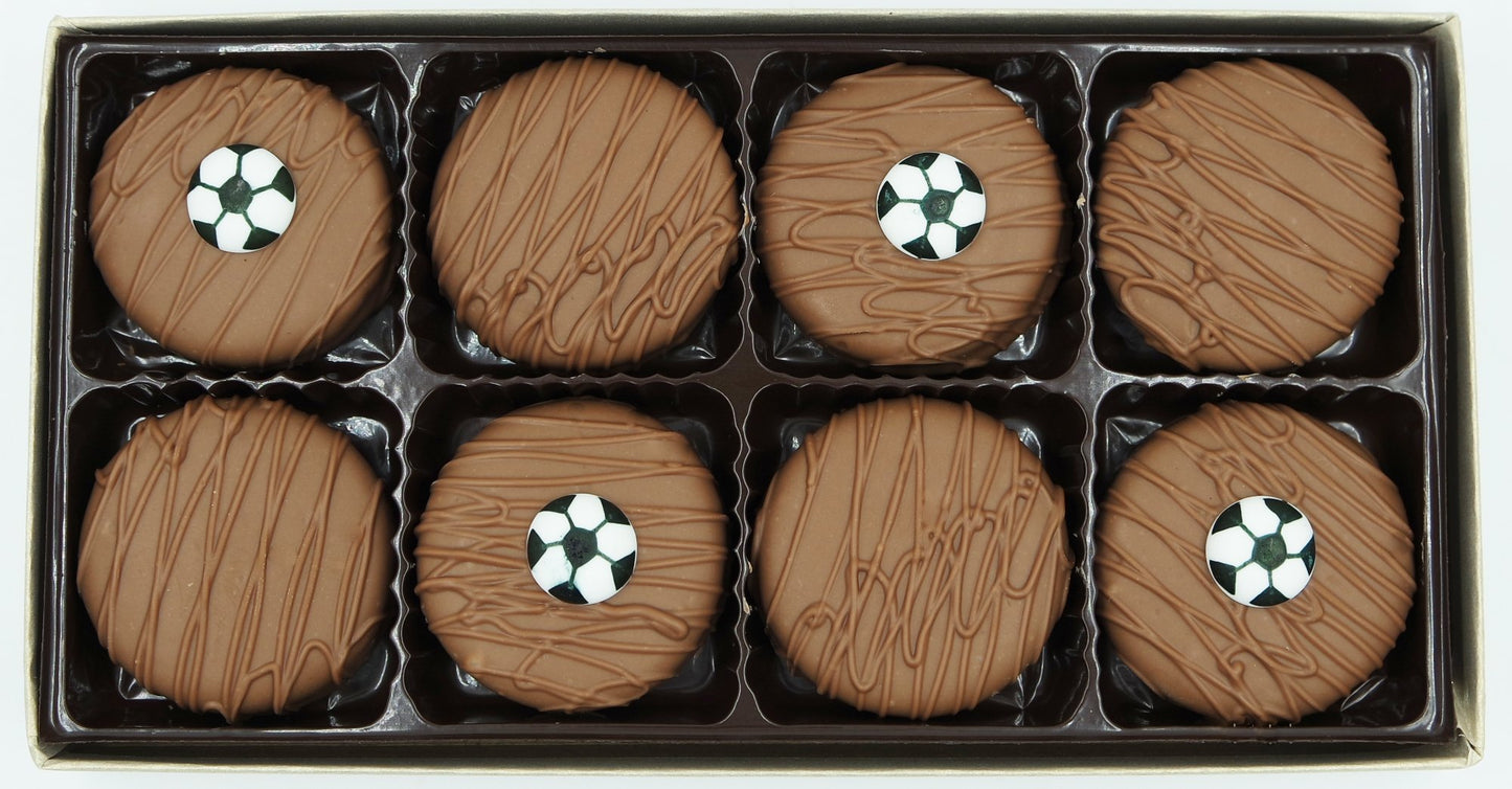 Philadelphia Candies Milk Chocolate Covered OREO Cookies - 8 oz Pack, Perfect Soccer Gift
