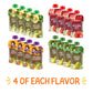 Happy Baby Organics Stage 2 Baby Food Pouches, Gluten Free, Vegan & Healthy Snack, Clearly Crafted Fruit & Veggie Puree, Fruit & Veggie Variety Pack, 4 Ounces (Pack Of 16), Large Online Retailer Limited Availability