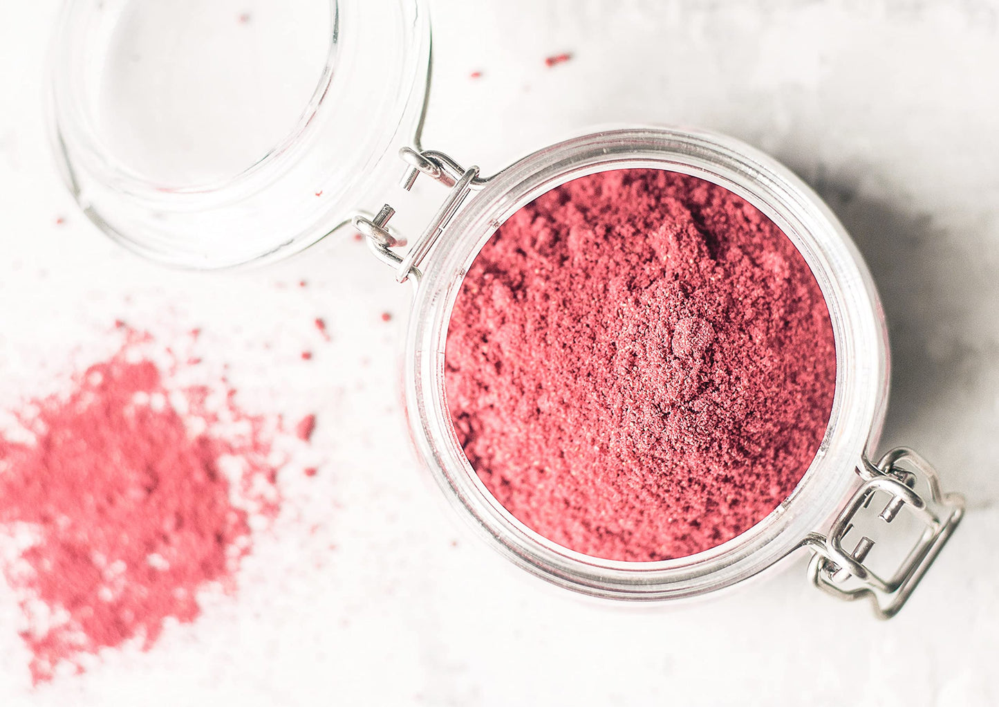 Food to Live Organic Strawberry Powder, 12 Ounces - Non-GMO, Freeze-Dried, 100% Pure, No Additives, Vegan, Bulk, Easy to Mix, Ri