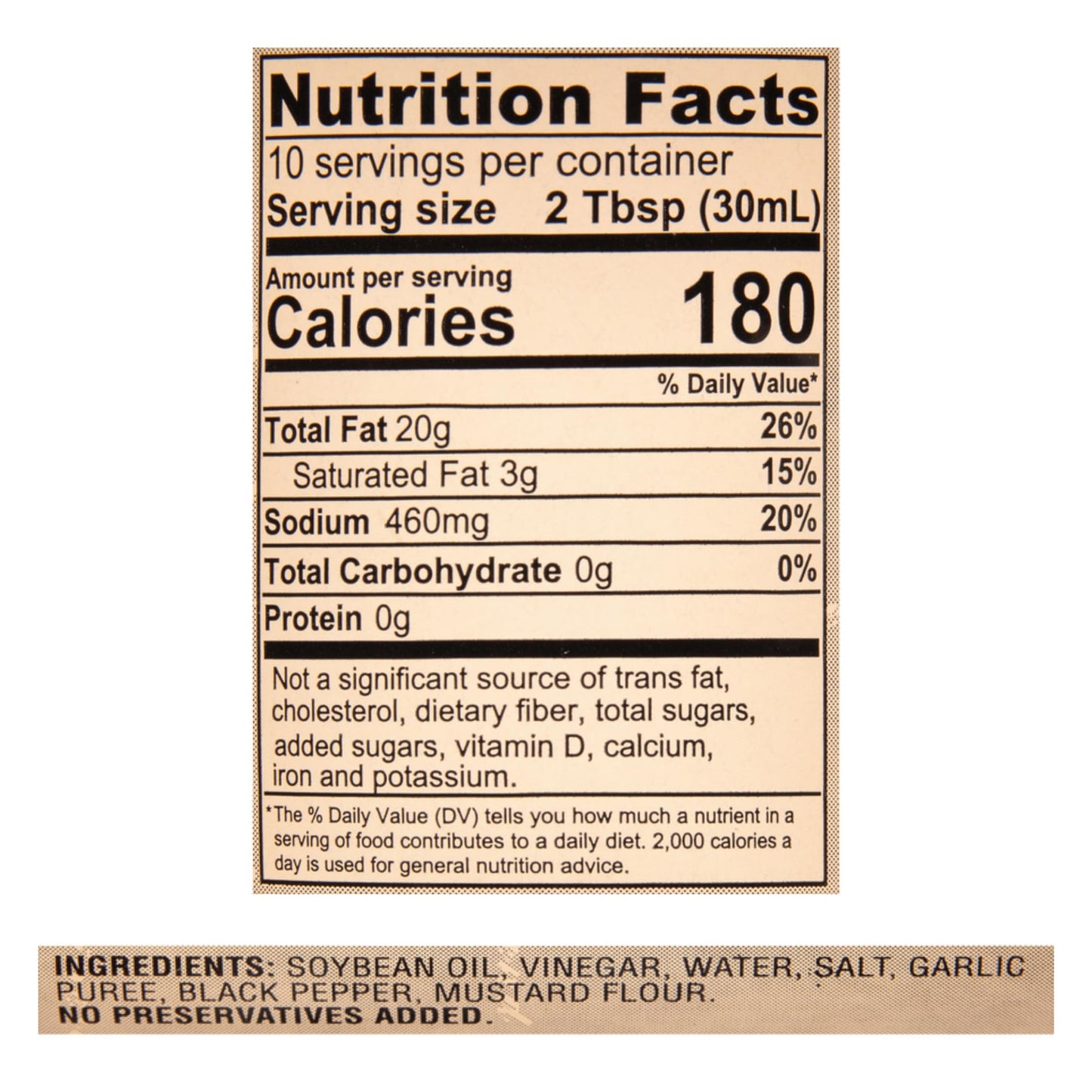 LA MARTINIQUE True French Vinaigrette Dressing, 10 Ounce Bottle (Pack of 1)