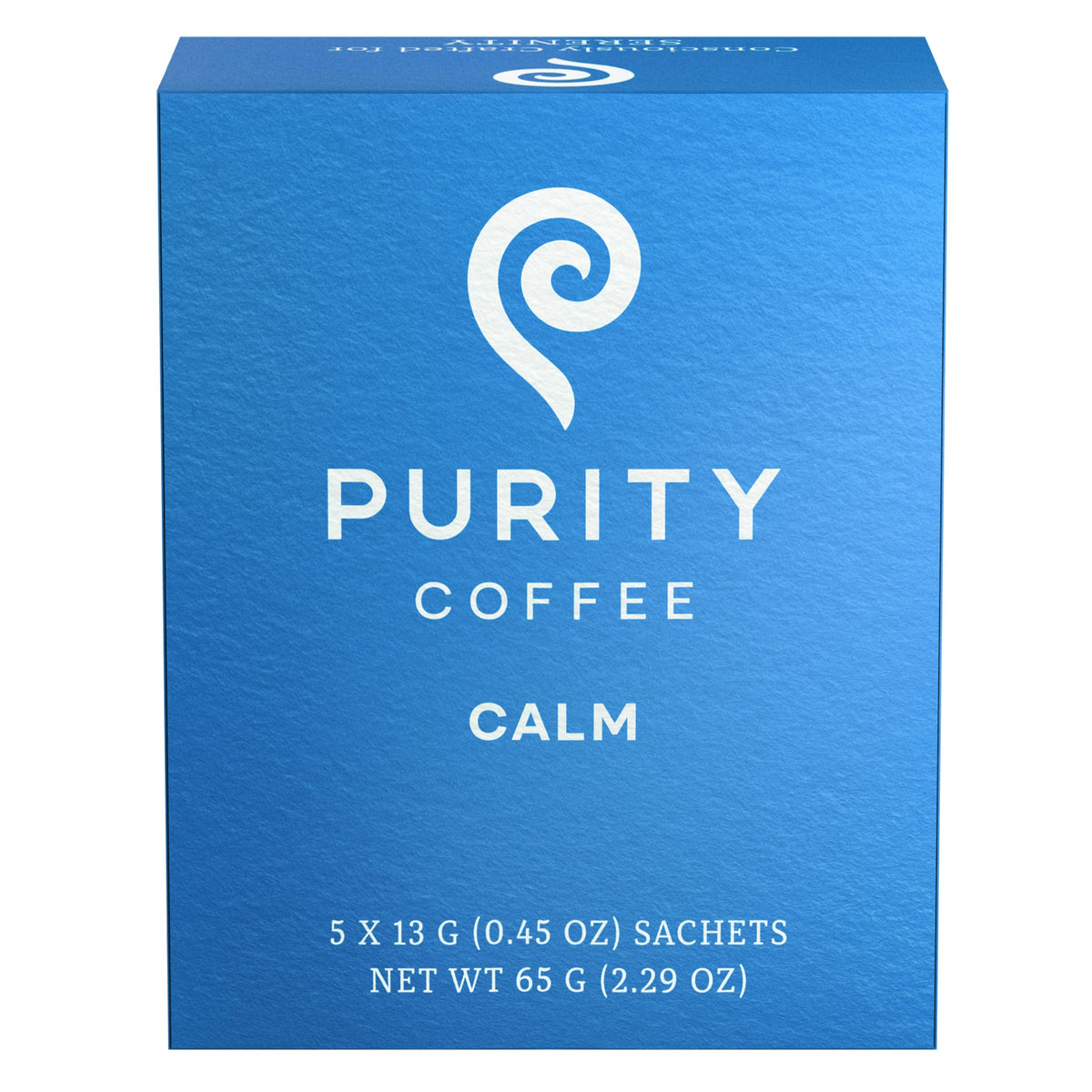 Purity Coffee Calm Decaf Medium Roast Organic Coffee - Usda Certified Organic Specialty Grade Arabica Single-Serve Packets - Thi
