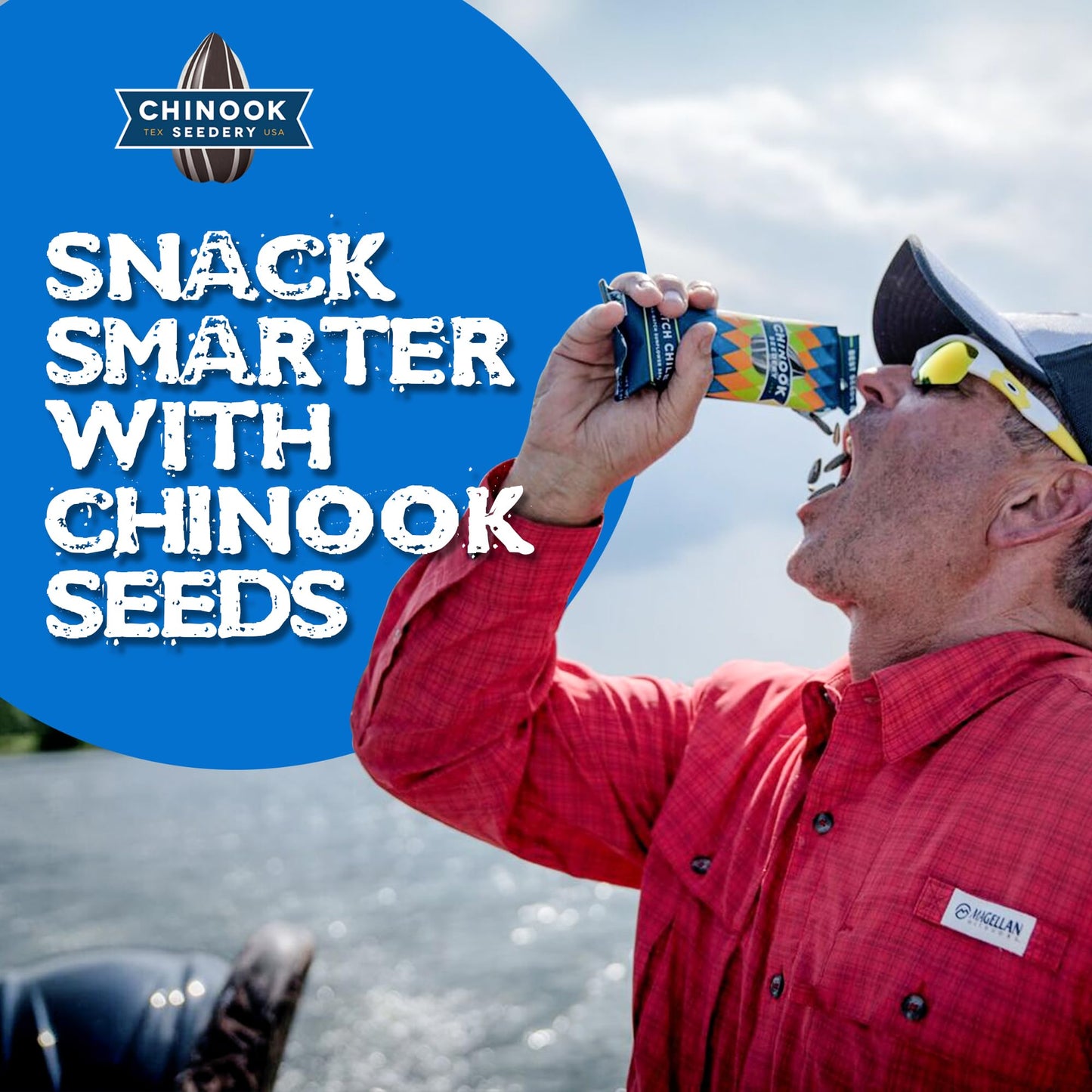 Chinook Seedery Roasted Sunflower Seeds to Eat - Jumbo Low Sodium Sunflower Seeds Keto Snacks - Adventure, Baseball, School Snac