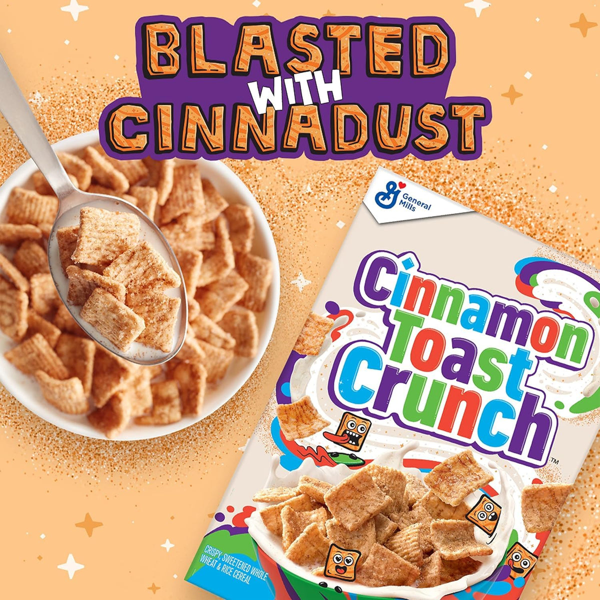 Cinnamon Toast Crunch Cereal Single Serve Bowl, 1 Oz (Pack Of 96)
